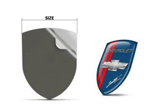 Chevrolet Adesivi Parabrezza Auto Racing Standard Minimalisti
